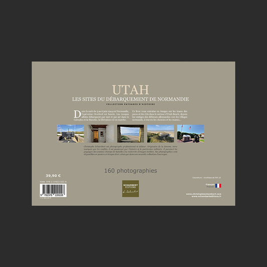 Livre photo Utah Beach Les sites du débarquement de Normandie - Dos.