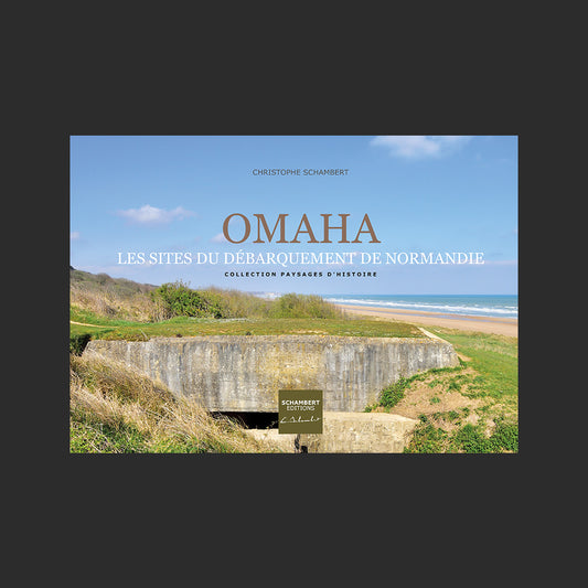 Livre photo Omaha Beach Les sites du débarquement de Normandie - Couverture.